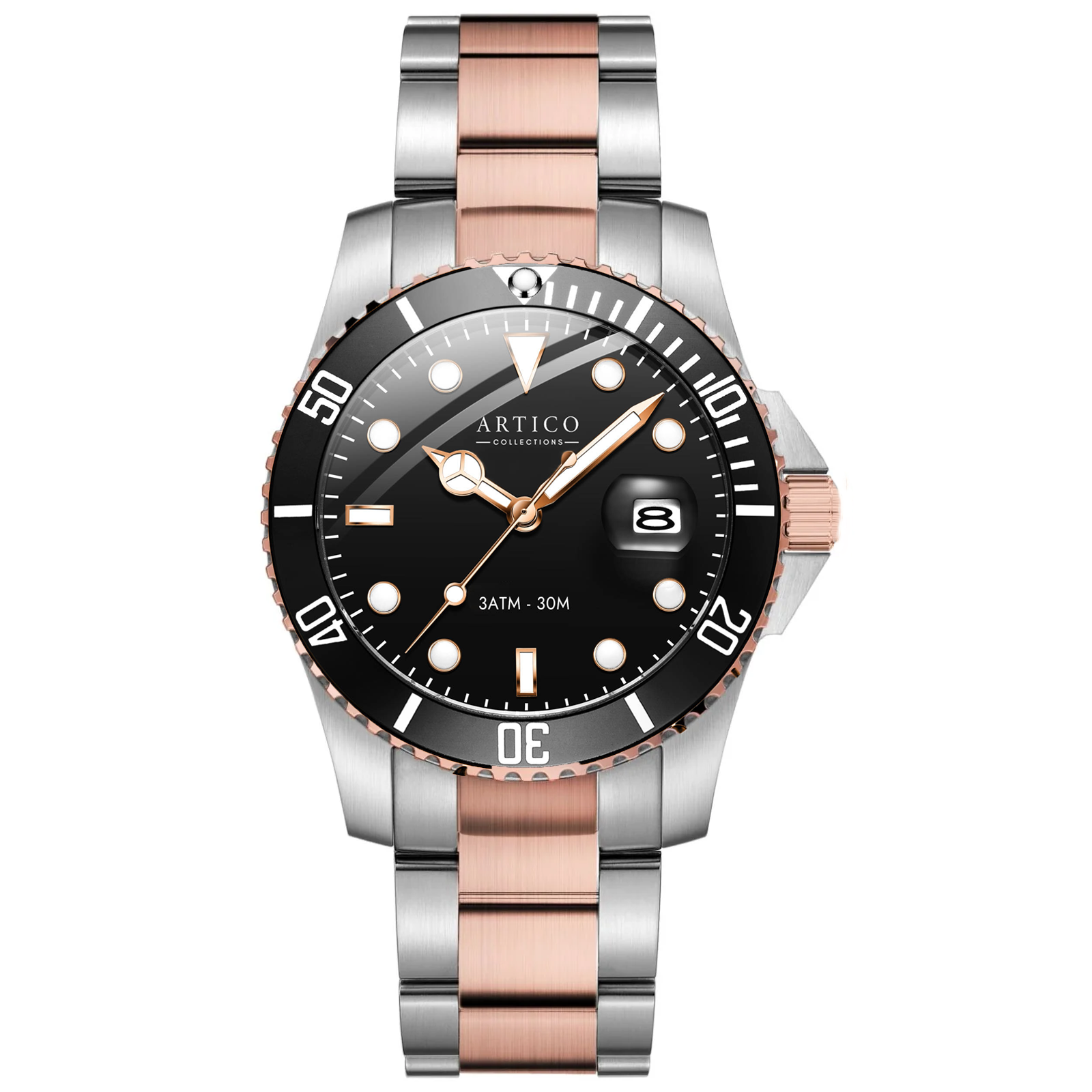 Admiral Steel: Jet Noir Black
