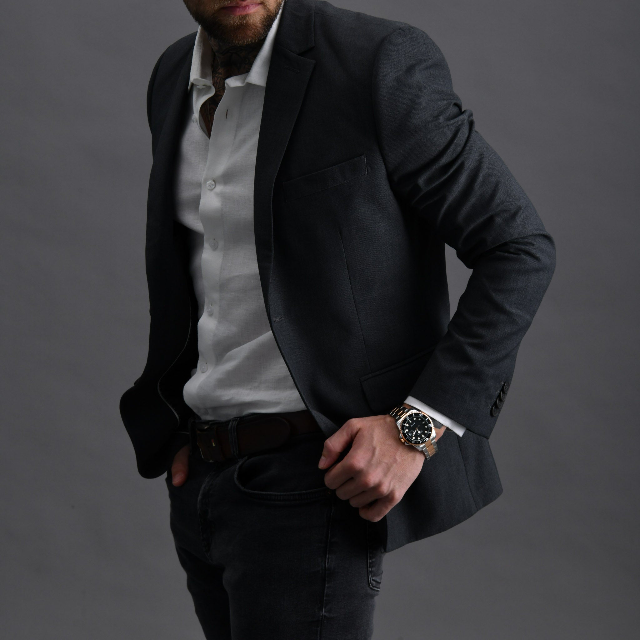 Admiral Steel: Jet Noir Black