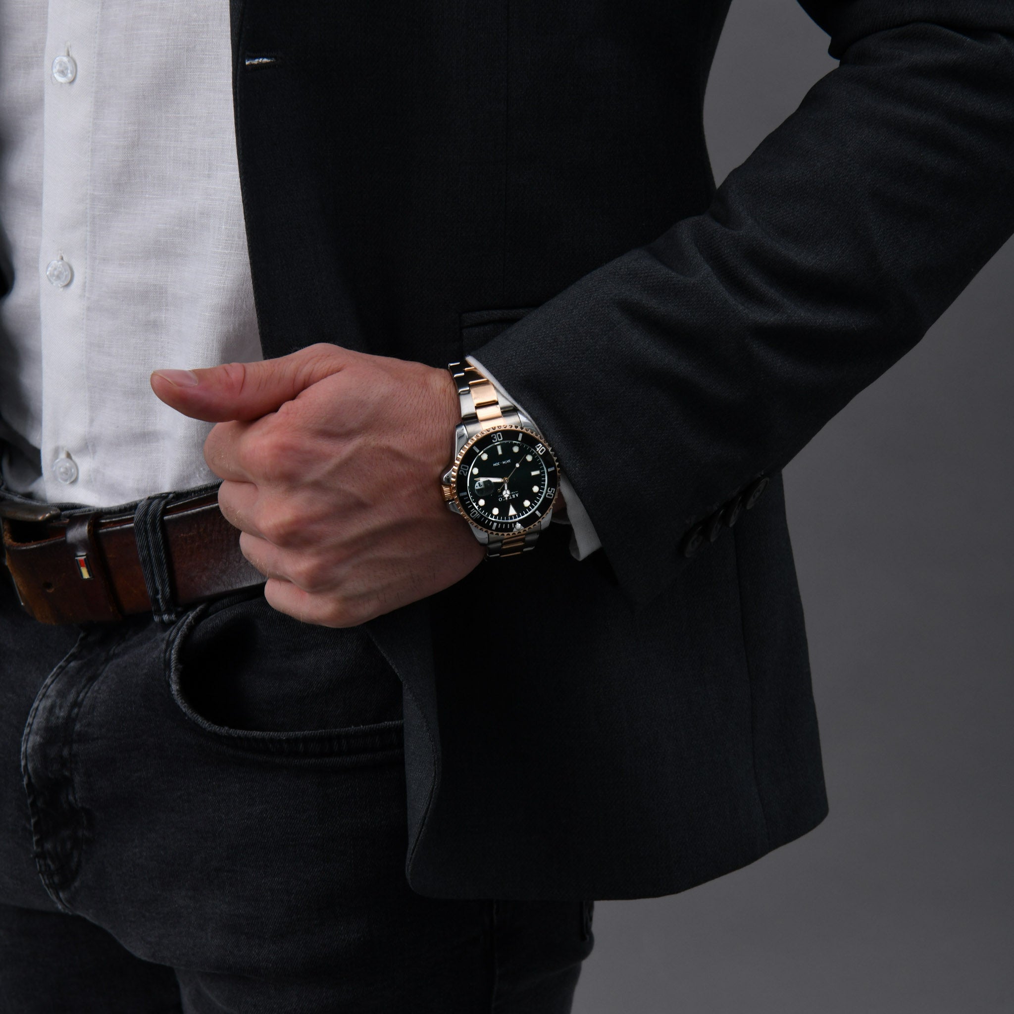 Admiral Steel: Jet Noir Black
